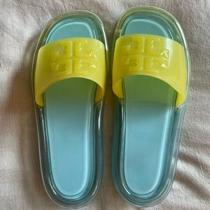 Tory Burch Bubble Jelly Slides Sandals Size 7